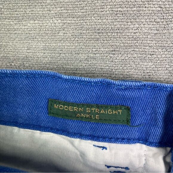 Lauren Ralph Lauren Blue Modern Straight Ankle Jeans Women’s Size 2P - Picture 3 of 10